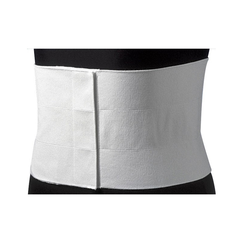 BODYPERFECT Fascia Ernia Ombelicale E Post Parto, Cintura Elasticizzata Altezza 16 Cm, Made In Italy, Nero, Taglia S