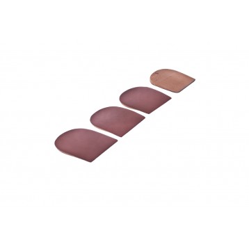 Tallonetta da 0.5 cm e 1 cm - rialzo per tallone in cuoio per dismetria Tallonetta da 0.5 cm e 1 cm - rialzo per tallone in cuoio per dismetria