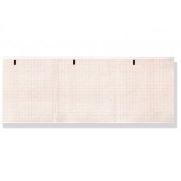 PACCO CARTA TERMICA ECG - griglia arancione - 112 x 100 mm