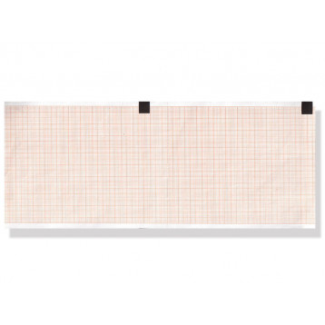PACCO CARTA TERMICA ECG - griglia arancione - 110 x 140 mm