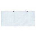 ROTOLO CARTA TERMICA ECG - griglia blu - 120 mm x 18 m
