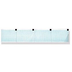 PACCO CARTA TERMICA ECG - griglia blu - 60 x 75 mm