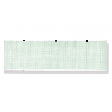 PACCO CARTA TERMICA ECG - griglia verde - 90 x 90 mm