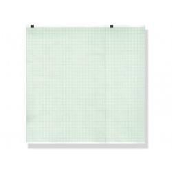 PACCO CARTA TERMICA ECG - griglia verde - 210 x 140 mm