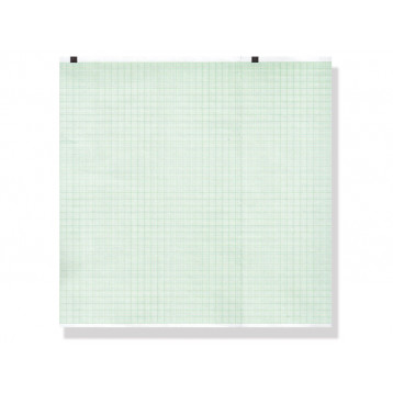 PACCO CARTA TERMICA ECG - griglia verde - 210 x 140 mm