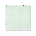 PACCO CARTA TERMICA ECG - griglia verde - 210 x 140 mm
