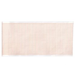 ROTOLO CARTA TERMICA ECG - griglia arancione - 110 mm x 30 m