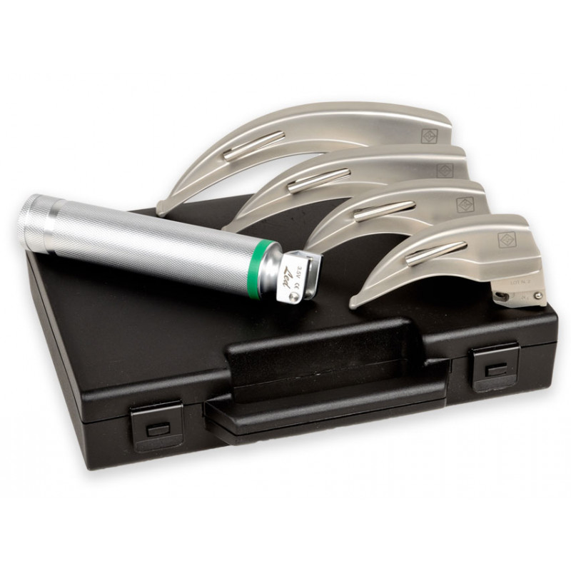 SET LARINGO "GIMA GREEN" F.O. LED 4 LAME MC-INT 1-2-3-4 - 3.5V