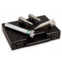 SET LARINGO "MAXLITE" F.O. LED PEDIATRICO - SET 3 LAME MILLER 00-0-1 - 2.5V