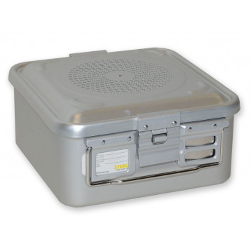 CONTAINER STANDARD 285 x 280 x h 135 mm - 1 filtro - n.p. - grigio