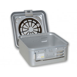 CONTAINER STANDARD 285 x 280 x h 135 mm - 1 filtro - n.p. - grigio