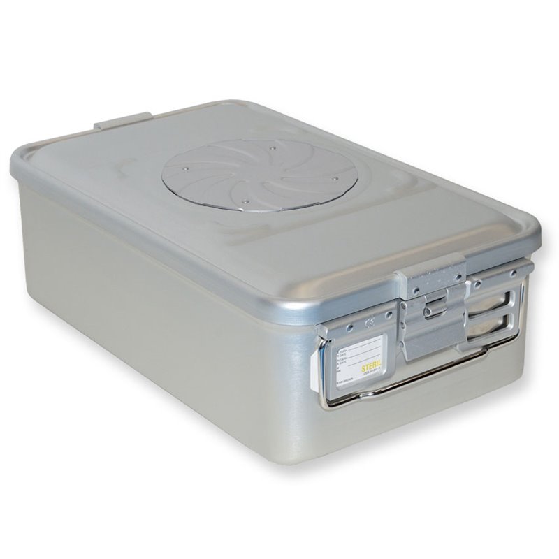 CONTAINER STANDARD 465 x 280 x h 150 mm - 1 valvola - n.p. - grigio