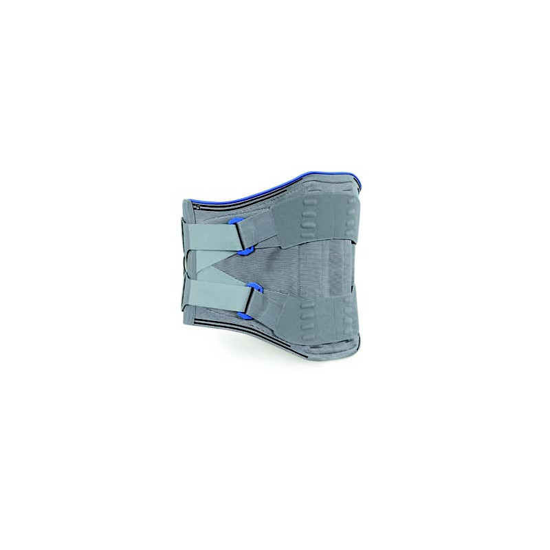DONJOY Actistrap Corsetto Elastico Lombare Con Doppi Tiranti – Compressione Forte, Stecche Dorsali, Taglia M (21 Cm) Per Lombalgia E Sciatica