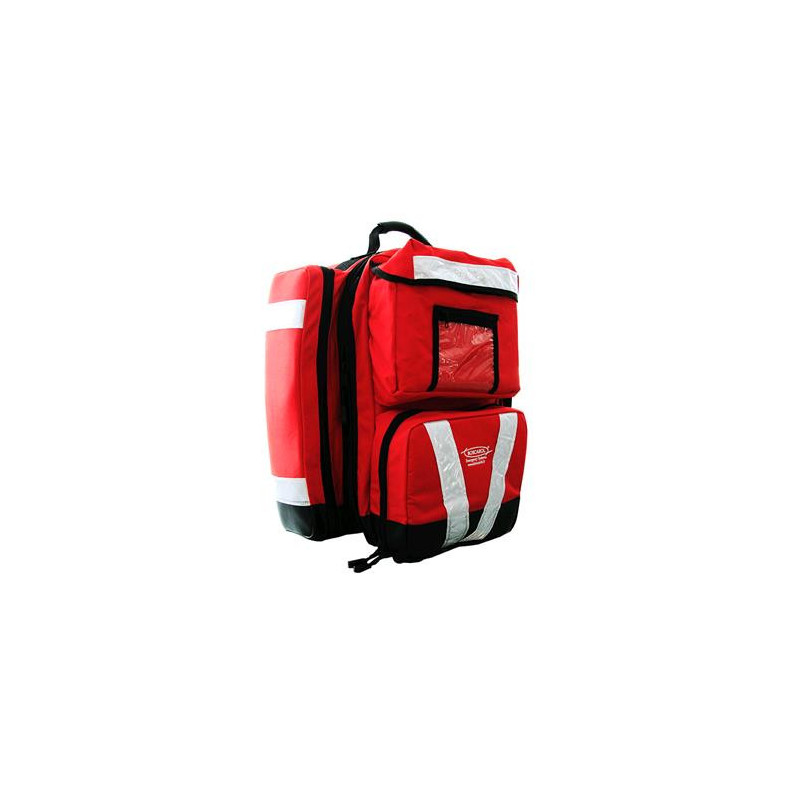 GIMA 27169 Zaino Primo Soccorso SILOS-2 Professionale – PVC Rosso Per Ambulanze E Soccorso – Impermeabile E Resistente - 3
