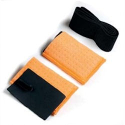 Kit 2 Elettrodi In Silicone Per Elettrostimolazione TENS E Ionoforesi - 50x100mm Con Spugne Idratabili - Spinotto 2mm - Compatibili Globus, Compex - Made In Italy