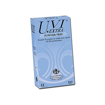 GUANTI IN VINILE - senza polvere - conf. 100 pz. GUANTI IN VINILE - senza polvere - conf. 100 pz.