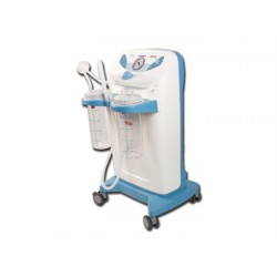 ASPIRATORE CHIRURGICO CLINIC PLUS - 2x4l - 230V - con commutatore a pedale