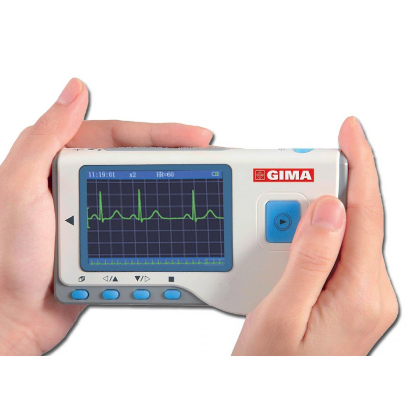 ELETTROCARDIOGRAFO ECG PORTATILE 3-6-12 canali con interpretazione -  CARDIOGIMA 6M