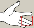 Splint estensione dito